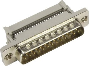 Listwa męska D-Sub 180 ° Ilość styków: 15 połączenie IDC Harting  1 szt.