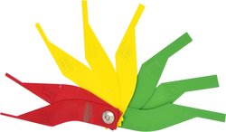 Zestaw mierników zużycia klocków hamulcowych, 8 szt KS Tools 300.0570 1 szt.