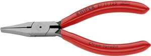 Szczypce płaskie Knipex 37 11 125, 125 mm, dla elektroników i mechaników