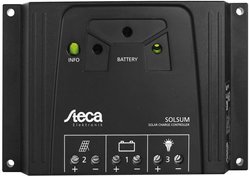 Solarny regulator ładowania Steca Solsum 0606  12 V, 24 V 6 A