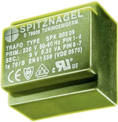Transformator do PCB Spitznagel SPK 0031515