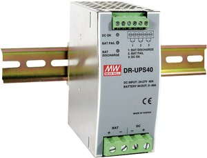 Zasilacz na szynę DIN Mean Well DR-UPS40, 2 A