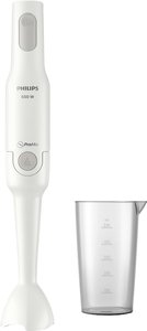 Blender ręczny Philips Daily HR2531 / 00 z ProMix i technologią zapobiegającą rozpryskiwaniu, 650 W, biały Blender ręczny Philips HR2531/00, 650 W
