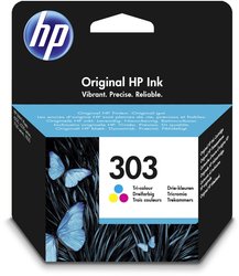 HP 303 Tusz Cyjan, Magenta, Żółty T6N01AE tusz oryginalny HP atrament 303 tusz oryginalny Cyjan, Magenta, Żółty T6N01AE Tusz