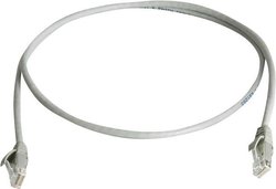 Kabel LAN Telegärtner L00000A0273, 1 szt., RJ45, CAT 6, U/UTP, 1.00 m, szary
