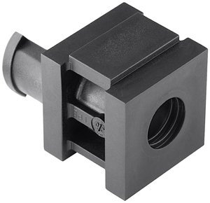 Pojedyncza wylewka HellermannTyton VP-S_10-11_Ins-sgl-PL-BK (20) 440-00012, (D x S x W) 21.10 x 21.10 x 21.80 mm, tworzywo sztuczne, 20 szt.