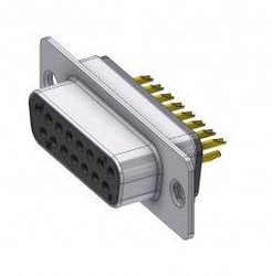 Złącze żeńskie D-Sub Deltron Connectors D15SZ/2FP102, rzędy: 2, styki: 15, 180 °, 1 szt.