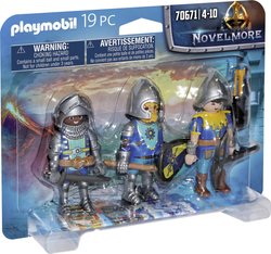 Zestaw 3 Rycerzy Novelmore Playmobil 70671 1 szt.