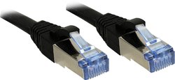 Kabel LAN LINDY 47185, 1 szt., RJ45, CAT 6a, S/FTP, 20.00 m, czarny