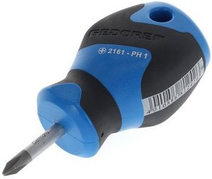 Wkrętak krzyżowy PH 1 Gedore 2161 PH 1 1482440 DIN ISO 8764