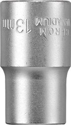 Wkładki do kluczy nasadowych PROFI 1/2", Nasadka 13 mm kwb 372313 1 szt.