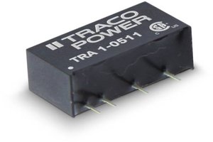 Przetwornica DC/DC, do PCB TracoPower TRA 1-0512 TRA 1-0512, 1 W, 12 V/DC, 84 mA, 1 szt.