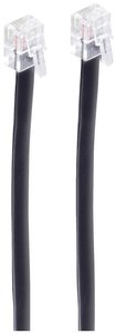 Shiverpeaks BASIC-S kabel modułowy, wtyk western 6/6 na wtyk western 6/6, czarny, 6-żyłowy, 3 m Western kabel Shiverpeaks BS70083-6/6, 1 szt.