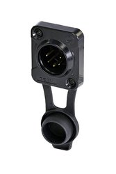Złącze męskie XLR Rean AV RRX5M-Z-002-1 RRX5M-Z-002-1, mosiądz, złącze żeńskie do wbudowania, 1 szt.