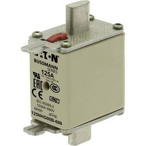 Eaton  125NHG00B-690  Bezpiecznik NH  z mechanicznym wskaźnikiem stanu bezpiecznika    Rozmiar bezpiecznika = 00    125 A    690  3 szt.