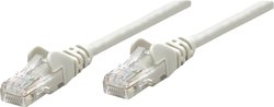 Kabel krosowy Intellinet Cat5e, nieekranowany, U / UTP, wtyk RJ-45 / wtyk RJ-45, 3,0 m, szary Kabel LAN Intellinet 319768, 1 szt., RJ45, CAT 5e, U/UTP, 3.00 m, szary