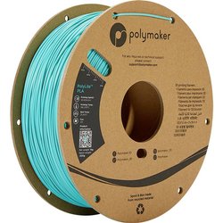 Filament do drukarek 3D PLA Polymaker PA02025, Średnica filamentu: 2.85 mm, 1000 g, turkusowy