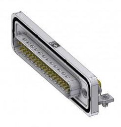 Złącze męskie D-Sub Deltron Connectors DTSWM37PYC/2M47UN, rzędy: 2, styki: 37, 90 °, 1 szt.