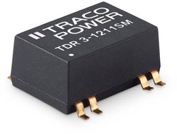 Przetwornica DC/DC, do PCB TracoPower TDR 3-0511SM TDR 3-0511SM, 3 W, 5 V/DC, 600 mA, 1 szt.
