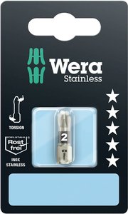 Bit krzyżakowy PZ 1 Wera 3855/1 TS SB SiS 05073613001 stal nierdzewna  D 6.3 1 szt.