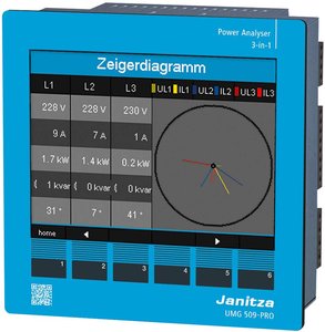 Analizator jakości napięcia Janitza UMG 509-PRO