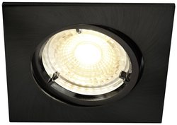 Lampa łazienkowa LED do wbudowania Nordlux Carina 2015680103 LED GU10 czarny