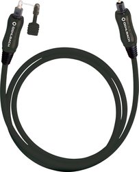 kabel audio cyfrowe Toslink/optyczne Oehlbach 66111 OPTO Star Black, [1x złącze męskie optyczne/TOSLINK (ODT) - 1x złącze męskie optyczne/TOSLINK (ODT)], 15.00 m, czarny
