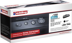 Edding  Toner  Zamiennik Brother TN-2320  Czarny  2600 strony Kaseta tonera Edding 18-1050 1 szt.
