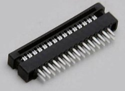 TRU COMPONENTS TC-2506341 Listwa ze złączami sprężynowymi z płaskim gniazdem kablowym Siatka: 2 mm Ilośc pinów: 6 Ilość rzędów: 2 1 szt.