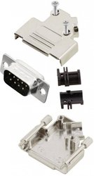 Zestaw listew męskich D-Sub MH Connectors MHD45ZK9-DM9P-K, rzędy: 2, styki: 9, 45 °, 1 szt.