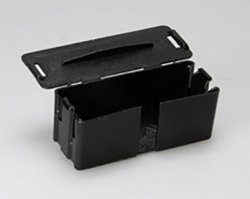 Skrzynka do podłączania oświetlenia LCB do zacisku szeregowego typ 500 Pudełko ochronne na złącze skręcane, 3-pin, czarne