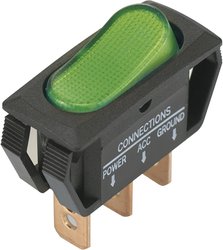 TRU COMPONENTS Przełącznik TC-R13-242B2 12 V/DC 25 A 1 x wył/wł  zatrzask 1 szt.