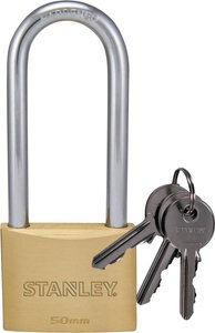 Kłódka STANLEY 81114 371 401 50 mm    z zamkiem kluczykowym