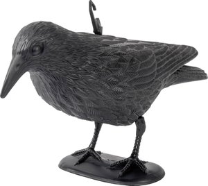 Figurka kruka odstraszajaca ptaki Gardigo crow 60093