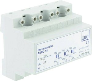 Przekładnik prądowy MBS ASRD 14 3X150/5A 3,75VA Kl.1, 3 x 150 A / 5 A
