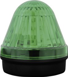 Lampa błyskowa LED, ComPro BL50 CO/BL/50/G/024, 2 funkcje, 24 V DC/AC, IP65, zielona