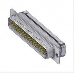 Złącze męskie D-Sub Deltron Connectors DTS37PFC/2, rzędy: 2, styki: 37, 180 °, 1 szt.