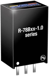 Przetwornica DC/DC, do PCB RECOM R-78B1.8-1.0 R-78B1.8-1.0, SIP-3, 1.8, 1 A, 1 szt.