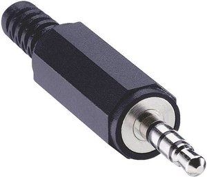 Wtyczka jack 3,5 mm Lumberg 1532 02, 4 pin