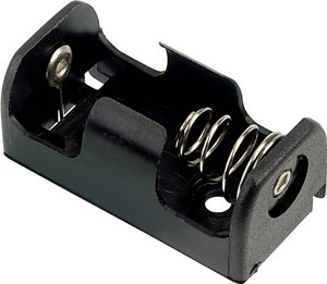 Komora baterii TRU COMPONENTS BH-1/2AA-2P 1 x 1/2 AA, Pin stykowy