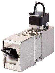 Przejściówka, adapter LAN RJ45 Metz Connect 130863-05-E [1x złącze żeńskie RJ45 - 1x złącze żeńskie RJ45]