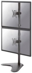 Neomounts FPMA-D550DDVBLACK 2 x Uchwyt do monitora, stołowy 25,4 cm (10'') - 81,3 cm (32'') Przenośny, Obrotowy, Uchylny, Stojący czarny