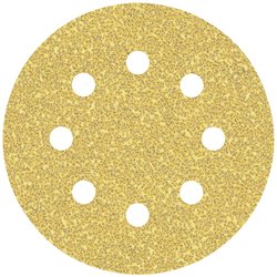 Papier ścierny EXPERT C470 z 8 otworami do szlifierek mimośrodowych, 115 mm, G 40, 5 części. Papier ścierny ekscentryczny Bosch Accessories EXPERT C470 2608900794 5 szt.