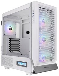 Thermaltake CA-1X5-00M6WN-00 Midi Tower Obudowa gamingowa biały z 4 wentylatorami LED, z okienkiem