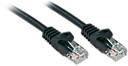 Kabel LAN LINDY 48190, 1 szt., RJ45, CAT 6, U/UTP, 0.30 m, czarny
