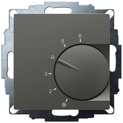 Eberle 191810154302 UTE 1001-Anthrazit-55 Termostat pokojowy podtynkowy 1 szt.