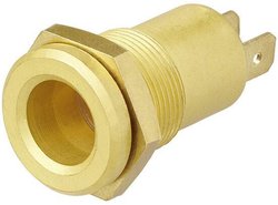 Gniazdo do zabudowy Heavy Duty DIN 12 V mosiądz ProPlus 450405  12 V