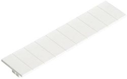 Paski do opisu, Wieland 9705 A/6/10, bez nadruku, 6 cm, pasuje do terminal 4 mm2