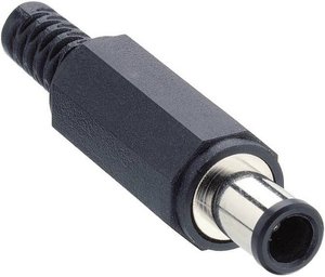 Wtyk zasilający niskonapięciowy Lumberg 1636 05, O 4.3 mm/6.5 mm, 2 A, 18 V, prosty