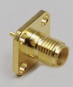Złącze SMA TRU COMPONENTS  1577819 złącze żeńskie do wbudowania pionowego  1 szt.